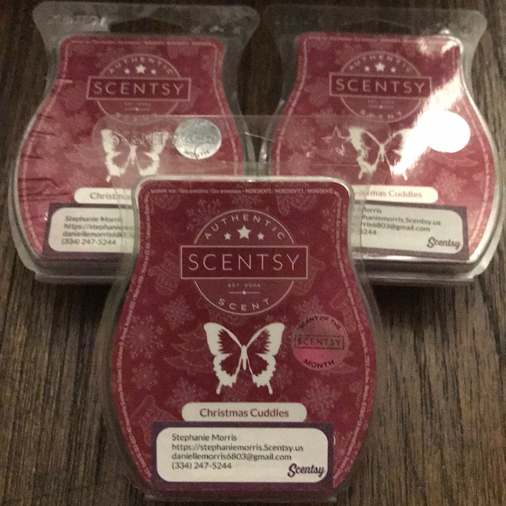 3 scentsy bars